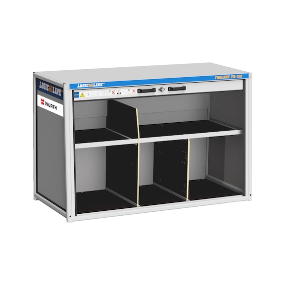 Werkzeugbox  f&uuml;r Pritschenfahrzeuge - TRANBOX-ROLLADEN-O.FUSS