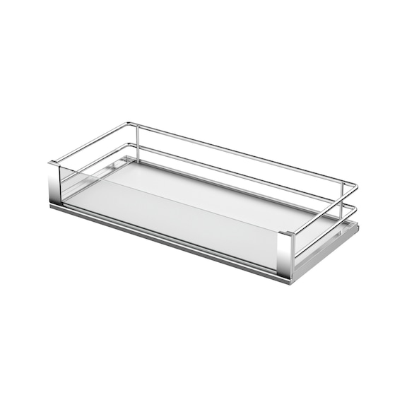 Storage basket 90°, set of 2 - STRGBSKT-FLRCPBRDPULOUT-ARTL-90DRG-150MM