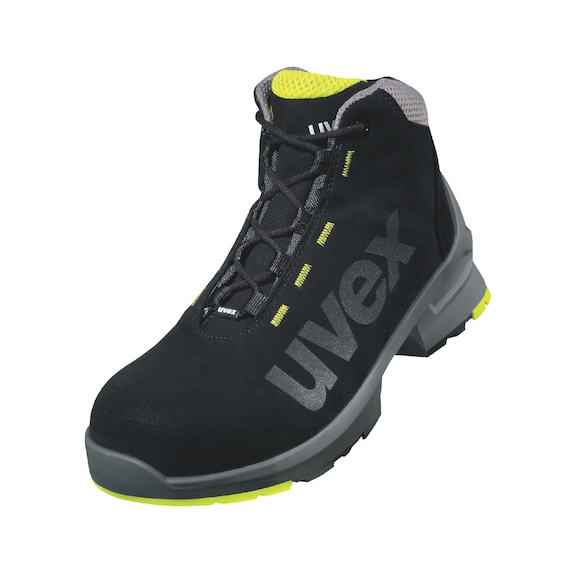 UVEX 1 Safety Boot S2 ESD - UVEX 1 SAFTEY BOOT S2 BLC/YEL SZ36 UK3.5
