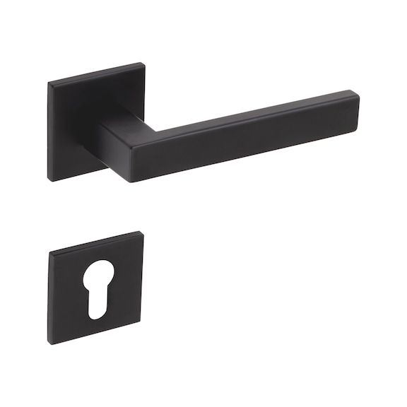 Türdrücker A 275 - TD-A2-A275-CLICKFIX-ROS-PZ-BLACK-SAT