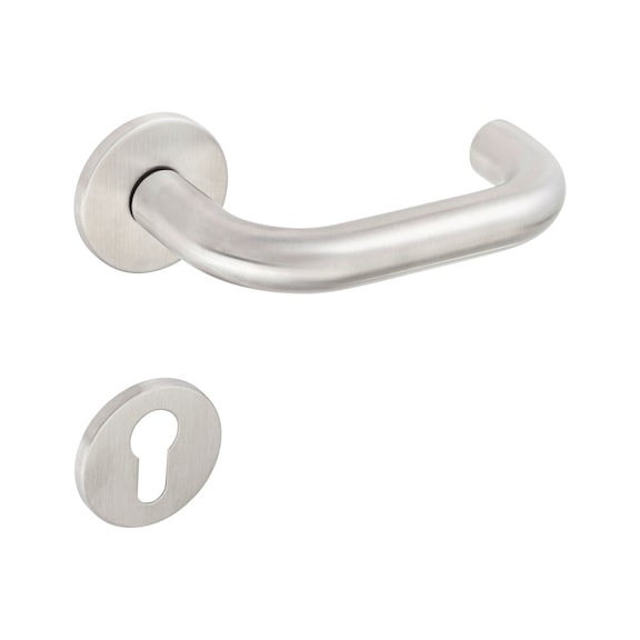 Door handle A 252 - DH-A2-A252-CLICKFIX-ROS-KH-MATT