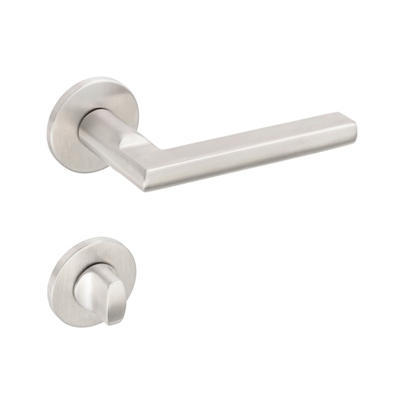 Door handle A 267 - DH-A2-A267-CLICKFIX-ROS-WC-MATT