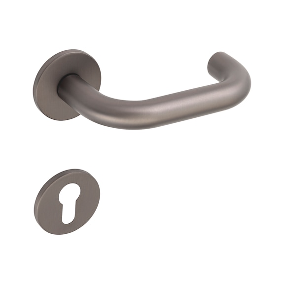 Escutcheon fitting A 252 - TD-A2-A252-CLICKFIX-ROS-PZ-TITAN-SATINT