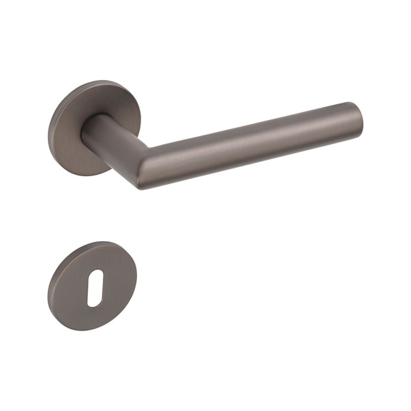 Escutcheon fitting A 255 - DH-A2-A255-CLICKFIX-ROS-KH-TITAN-SATNFIN