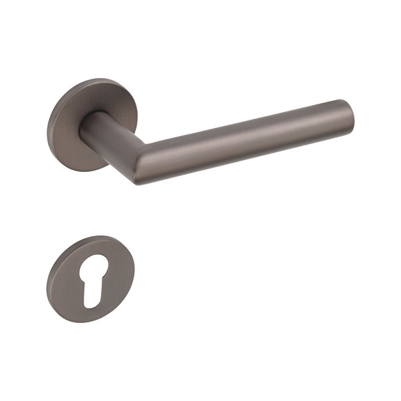 Escutcheon fitting A 255 - DH-A2-A255-CLICKFIX-ROS-KH-TITAN-SATNFIN