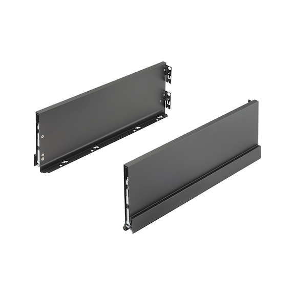 Cadre Nova Pro Scala H186 pour tiroirs H186 - COTE NP SCALA ANTHRACITE H186 NL500