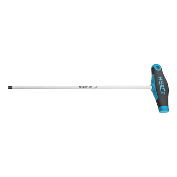 Screwdriver with T-handle - SCRDRIV-HNDL-T-HEXHD-WS6-300MM