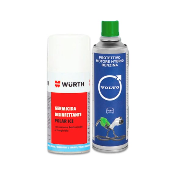 Kit protezione motore e disinfezione Volvo