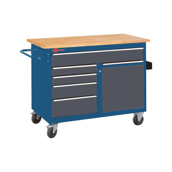 MW mobile assembly workbench - WRKSHPTRLY-MW1-RAL5010