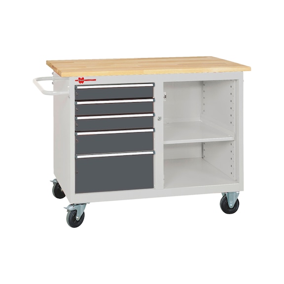Mobile Montagewerkbank MW - WRKSTWG-MW3-RAL7035