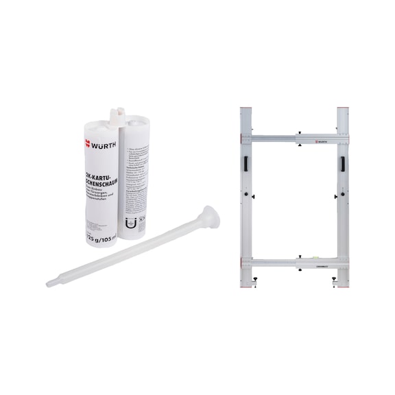 Frame flash with 2C frame foam B2 set 1, 34 pcs - DOORFRAME-DRFRMFM-2C-B2-SET-34-PCS