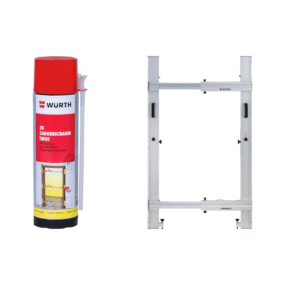 Frame flash with 2C frame foam Twist set 3, 25 pcs - DRFRMFM-2C-TWIST-SET-25-PCS