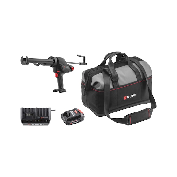 M-CUBE 12 V application gun set 5 pieces