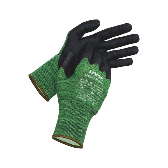 Cut protection glove Uvex C500 M foam - GLOVE-UVEX-C500M-FOAM-60498-SZ10