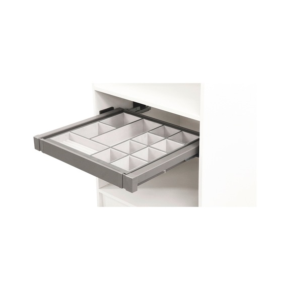 Organizador fornecido com estrutura para guarda-roupa JANTZI - 1