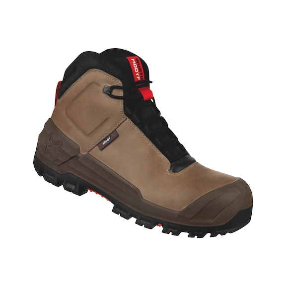 Sicherheitsstiefel S7S Cronos Mid - STIEFEL CRONOS MID S7S W11 BRAUN 41