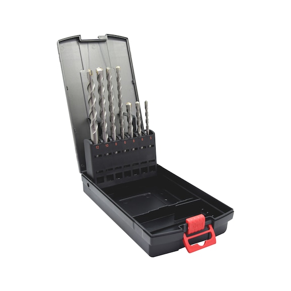 Rotary hammer drill Plus REDSTRIPE set 7 pieces - SDS KIVIPUURIDE KOMPLEKT 7 OSA 2 PLUS