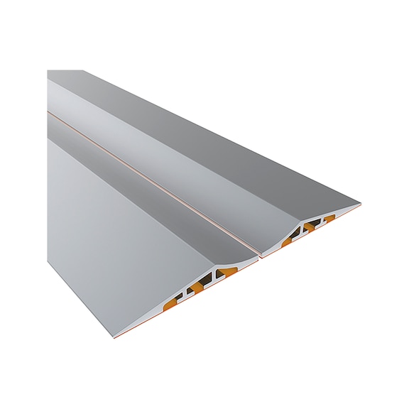 Parking rail for workshop trolley - PARKSCHNE-SET-AL-BLK-SK-HOCH/HOCH-800MM