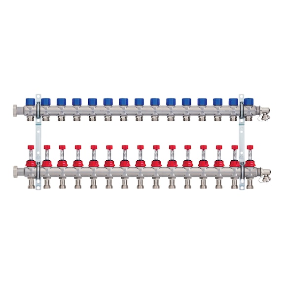 PRINETO heating circuit distributor with Regolux Memory VA - DISTR-PRINETO-HK-15WAY-(REGOL.MEMORY.VA)