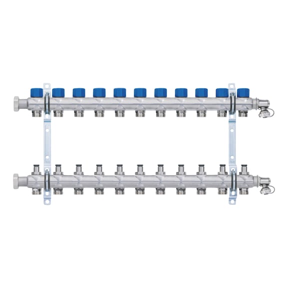 PRINETO Heizkreisverteiler mit Regulierventil - VERT-PRINETO-11FACH-REGULIERVENTIL