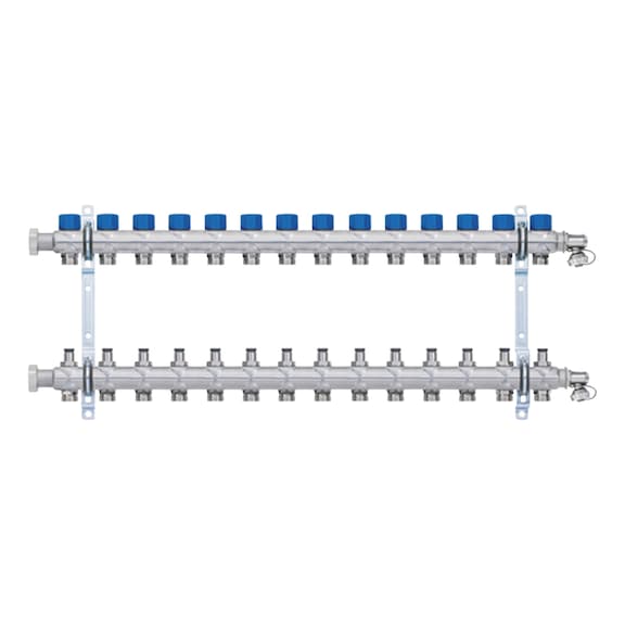 PRINETO Heizkreisverteiler mit Regulierventil - VERT-PRINETO-14FACH-REGULIERVENTIL