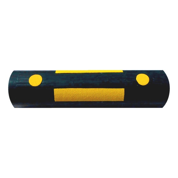 Parking divider  - LNDIVIDR-PARKING-RBR-BLACK/YELLOW-L600MM