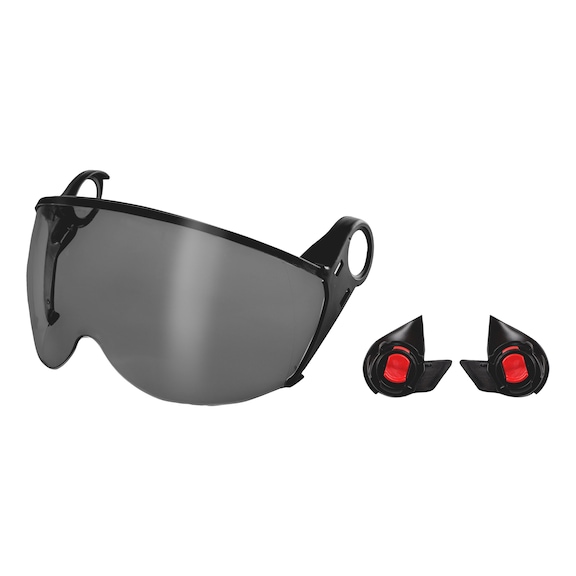 Visiiri Zen Visor kit - VISIIRI ZEN VISOR KIT SMOKE