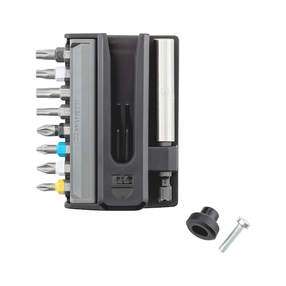 Bitaufbewahrung mit G&uuml;rtelclip - BITAUFBEWAHR-CLIP-GUERT-BSTK-ROTN-CLIP-1