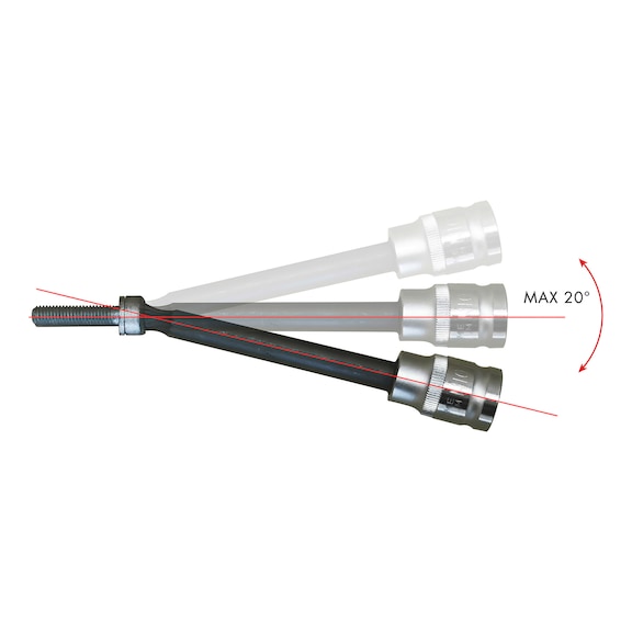 Buy Socket set XZN 1/2 inch with ball head online