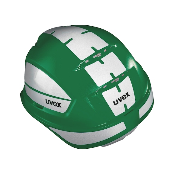 Hard hat Uvex Pheos B-S-WR with reflective set L - HARDHAT-UVEX-PHEOS-GREEN-9772433