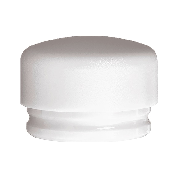 Insert for non-rebounding hammer round head