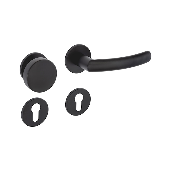 T&uuml;rdr&uuml;cker A 256 - TD-A2-A256-CLCKFX-ROS-WE-PZ-R-BLACK-SATI