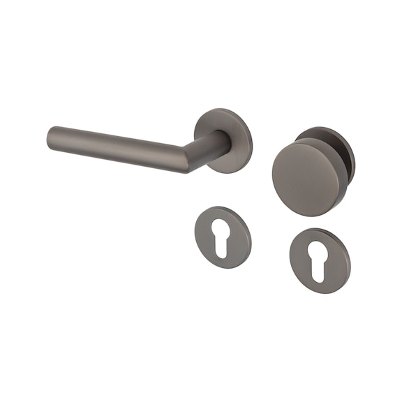 A 905 door handle - DH-A2-A905-HIDDEN-HERO-ROS-CK-L-TITAN