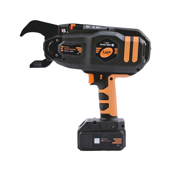 Akkusidontakone TJEP ULTRA GRIP ​raudoitteiden, kaapeleiden ja putkien kiinnittämiseen - AKKUSIDONTAKONE TJEP ULTRA GRIP 58