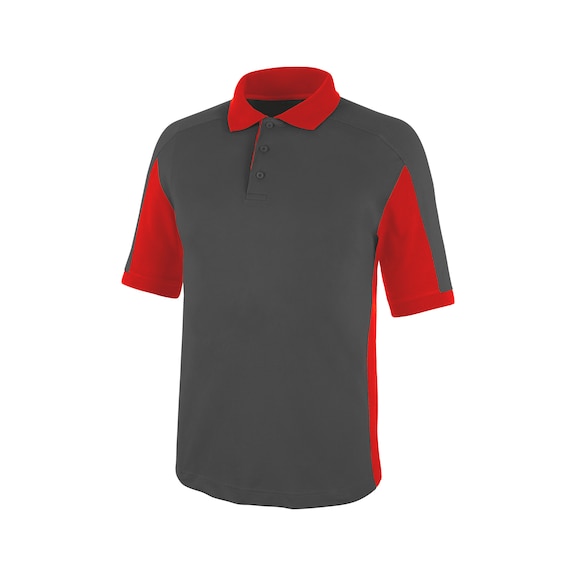 Polo Cetus - POLO CETUS ANTHRACITE/ROUGE XL