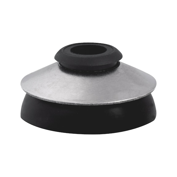 Rondella di tenuta con guarnizione EPDM resistente agli agenti atmosferici - RONDELLA-A-FUNGO-EPDM-A2-D25-6,0-6,5