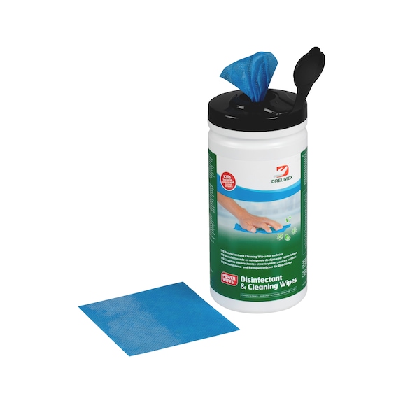 Salviette disinfettanti e detergenti - 1