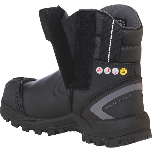 NO NAME GRAVITY BOOTS MAT LEATHER