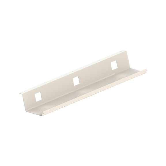 FIX cable tray for table frames - CBLTRY-FIX-WHITE-1100X86X151MM