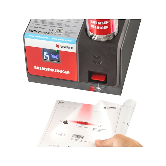 ORSY Système-REFILLOmat 2.0 - STATION REFILLOMAT2.0 NETTOYANT FREIN