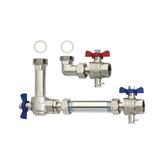 PRINETO connection assembly for vertical heat meter - CONGRO-HTM-MIDCONF-1IN-VERTL