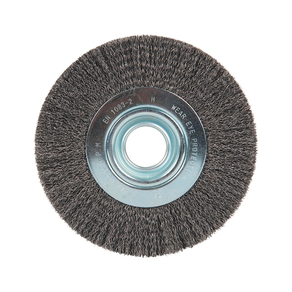 Wheel brush w. corrugated wire Klingspor BR 600 W