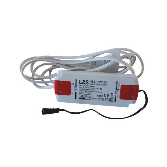 12V LED T-12-1 LED power supply Without splitter - TRAFO-LED-T-12-1-12V-15W-WO-SPLITTER