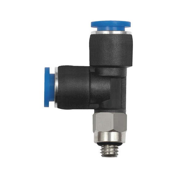 T-shaped push-in fitting long ver. M/G thread Mini - 1