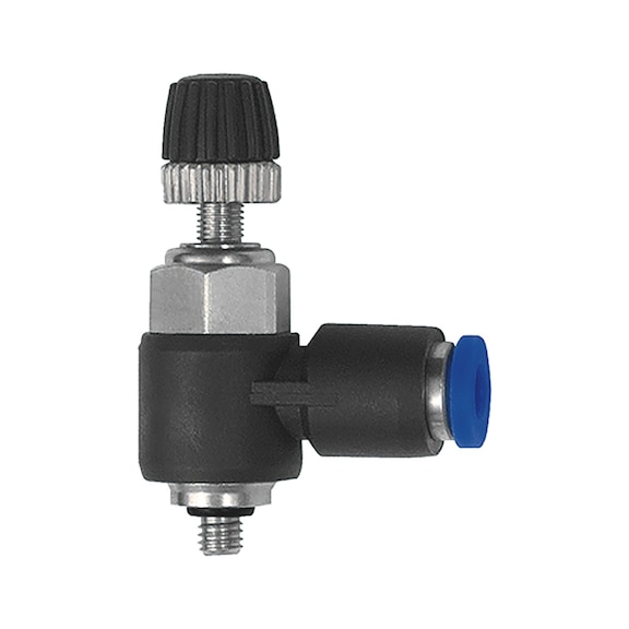 Pneumatic check valve Supply air one-way restrictor valve - 1