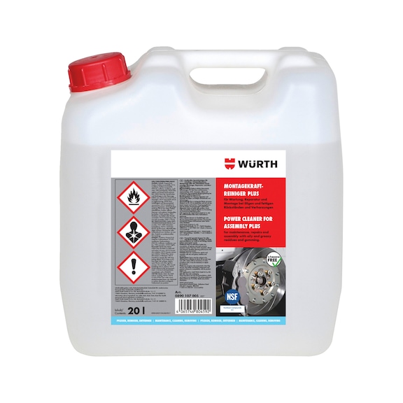 Montagekraftreiniger Plus - MNTGREINIG-PLUS-20LTR