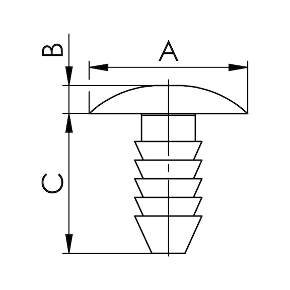 Clips De Fixation Garniture Auto – Lot De 30, Compatibles Peugeot, Citroën, Renault – Référence OEM 7703077476 - 5