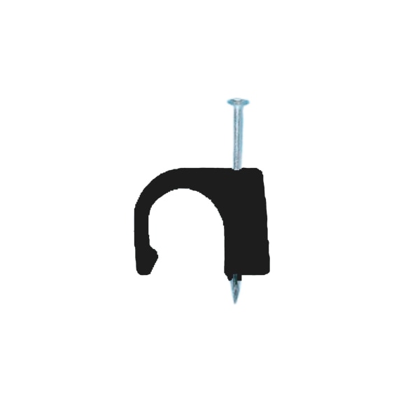 Nail clamp - CLIP-6MM-W.NAIL-(A2K)-2,0X35MM