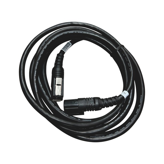 Kabel for hjuludmåling - 38-957-3 - KABEL (USB / BURNDY) 3,7 M