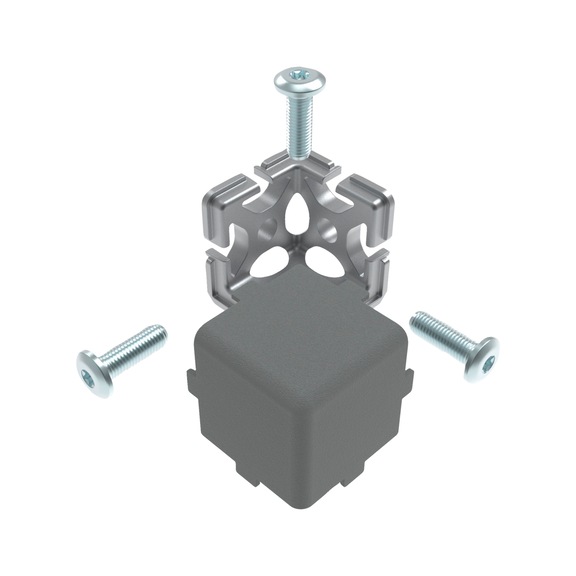 Eckverbinder - VERB-WAPS-KBL-3D-45X45MM